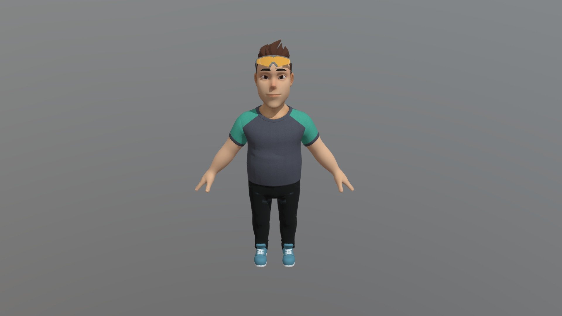 man people 3d model