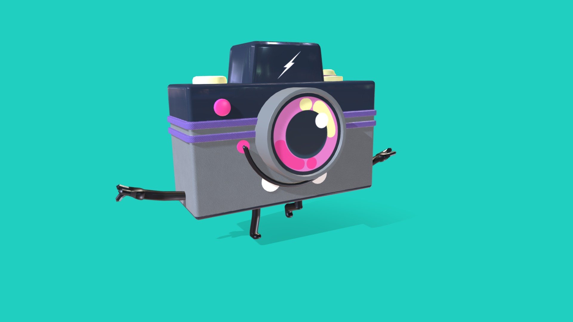 Little Camera 3d model