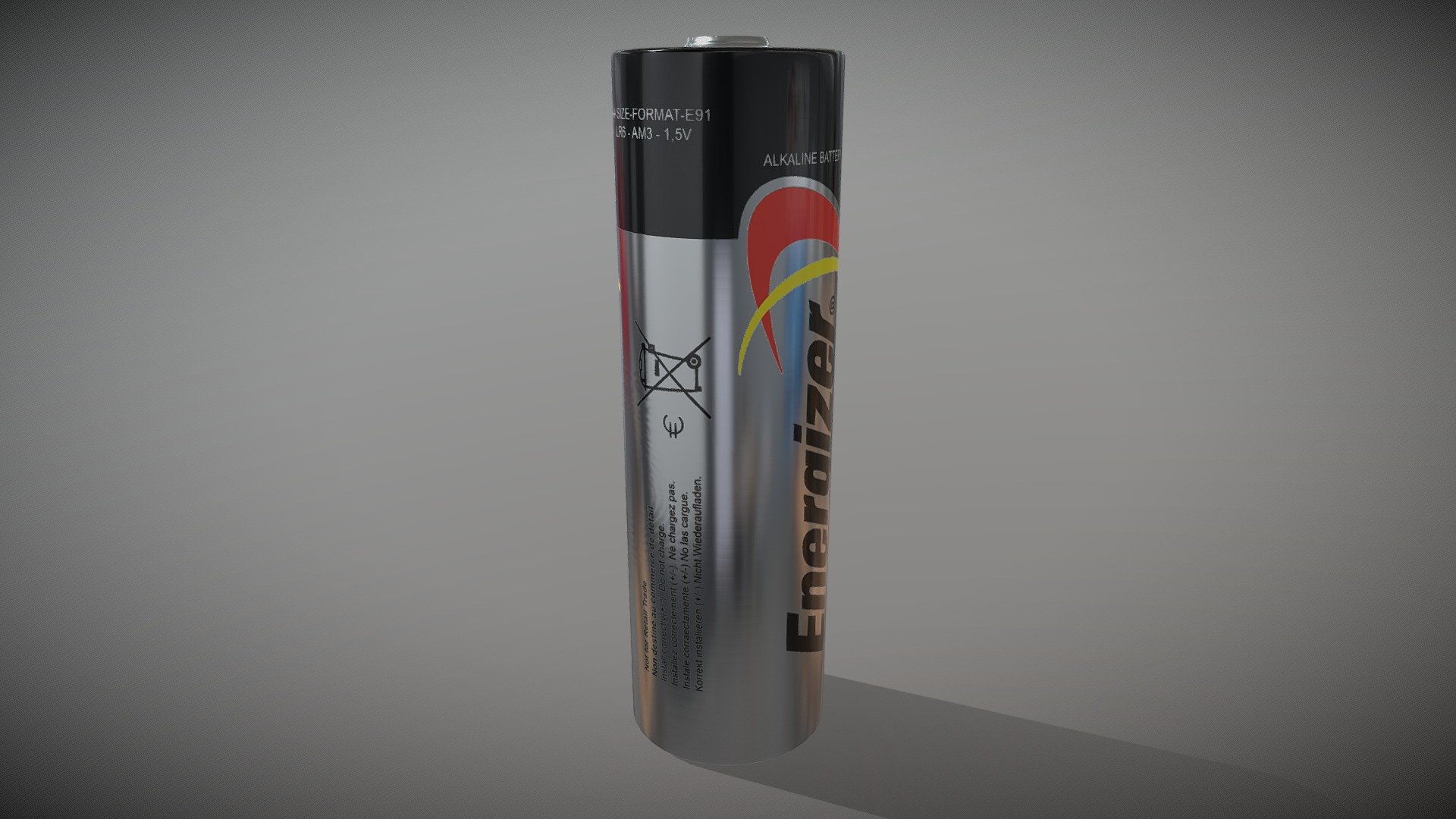 Battery Energizer 3d model