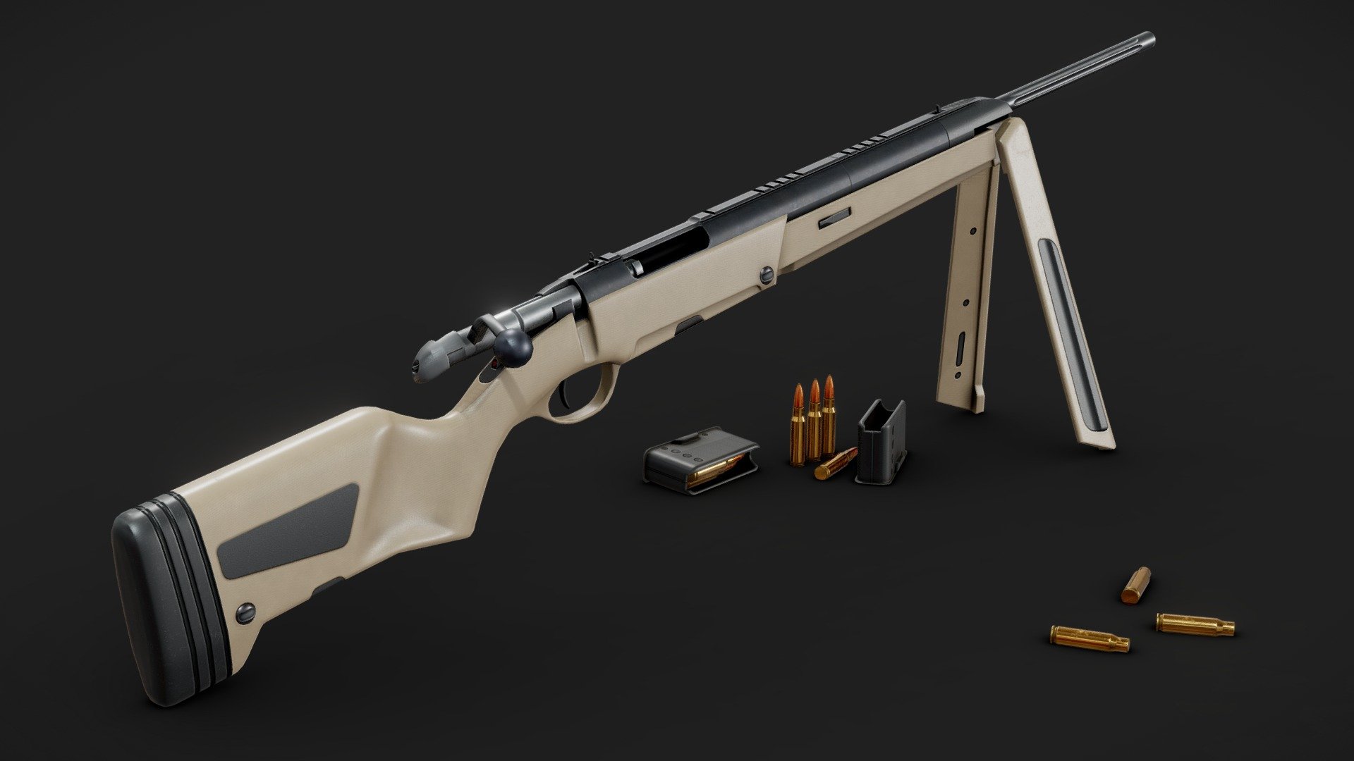 Steyr Scout 3d model