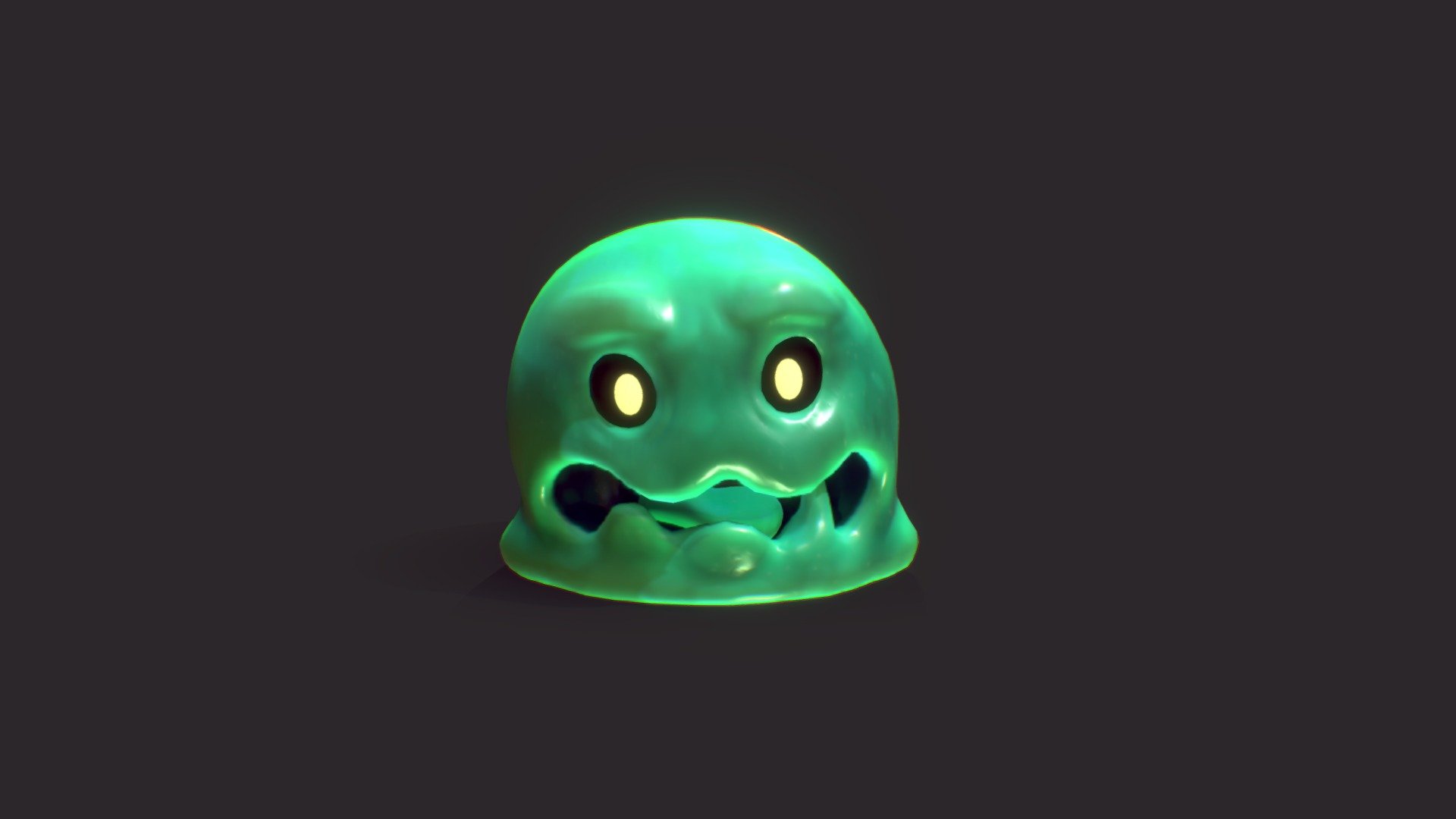 Slimey / Animated 3d model