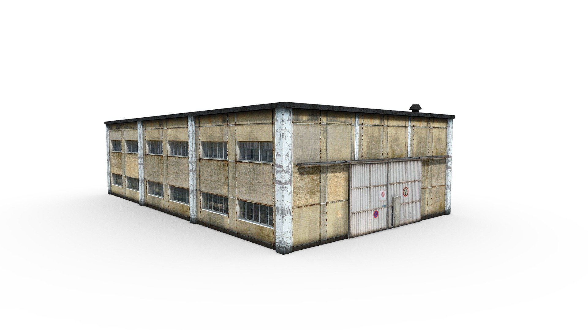 Hangar 3d model