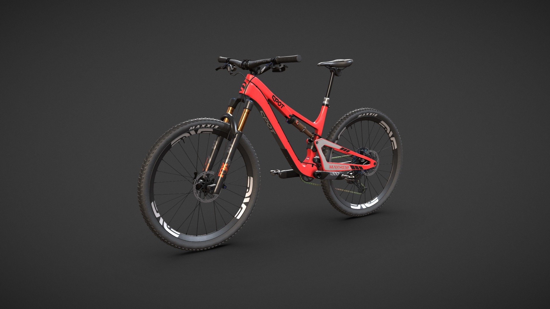 SPOT BIKE MAYHEM 130 3d model