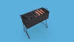 Old BBQ | Game Assets