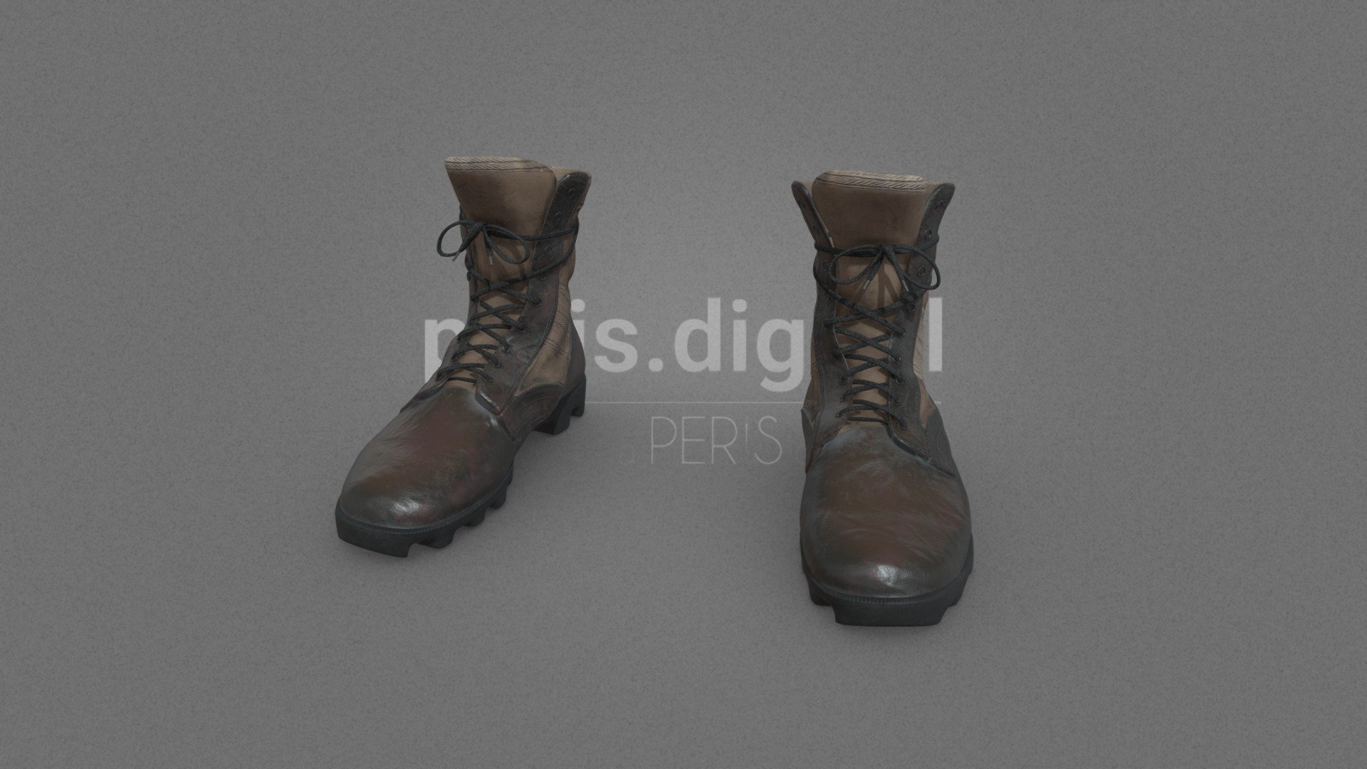 Wasteland Garments Series 3d model