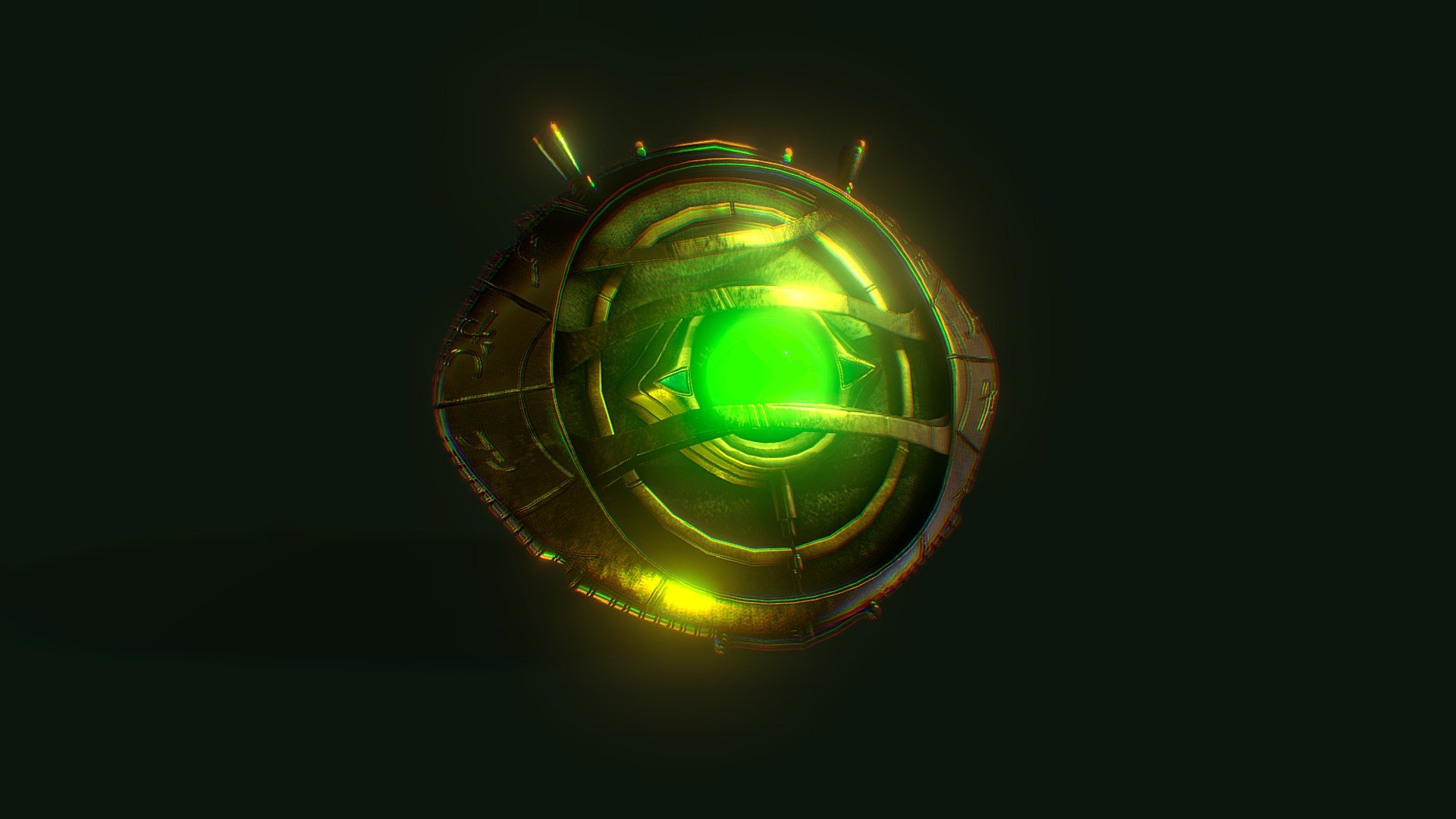 Eye Of Agamoto 3d model