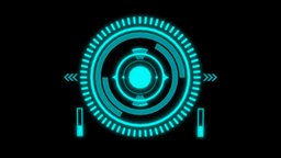 Sci-fi HUD Screen Animated