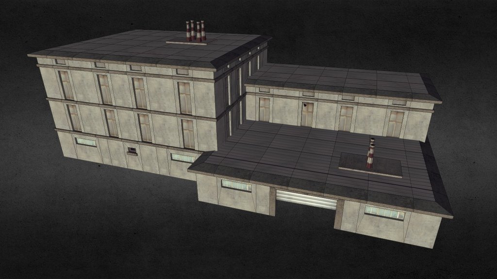 Warehouse 3d model