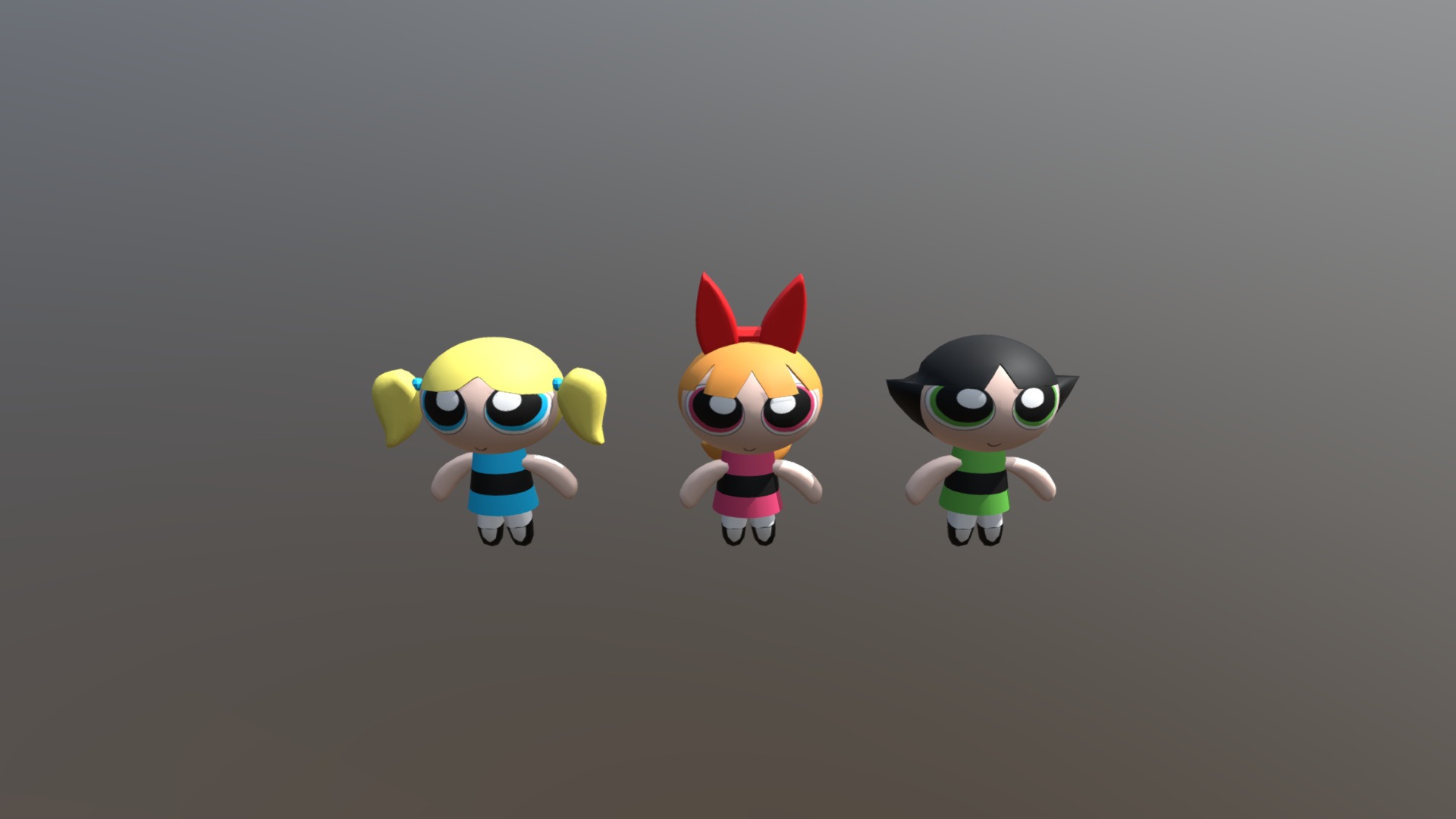 The Powerpuff Girls 3d model