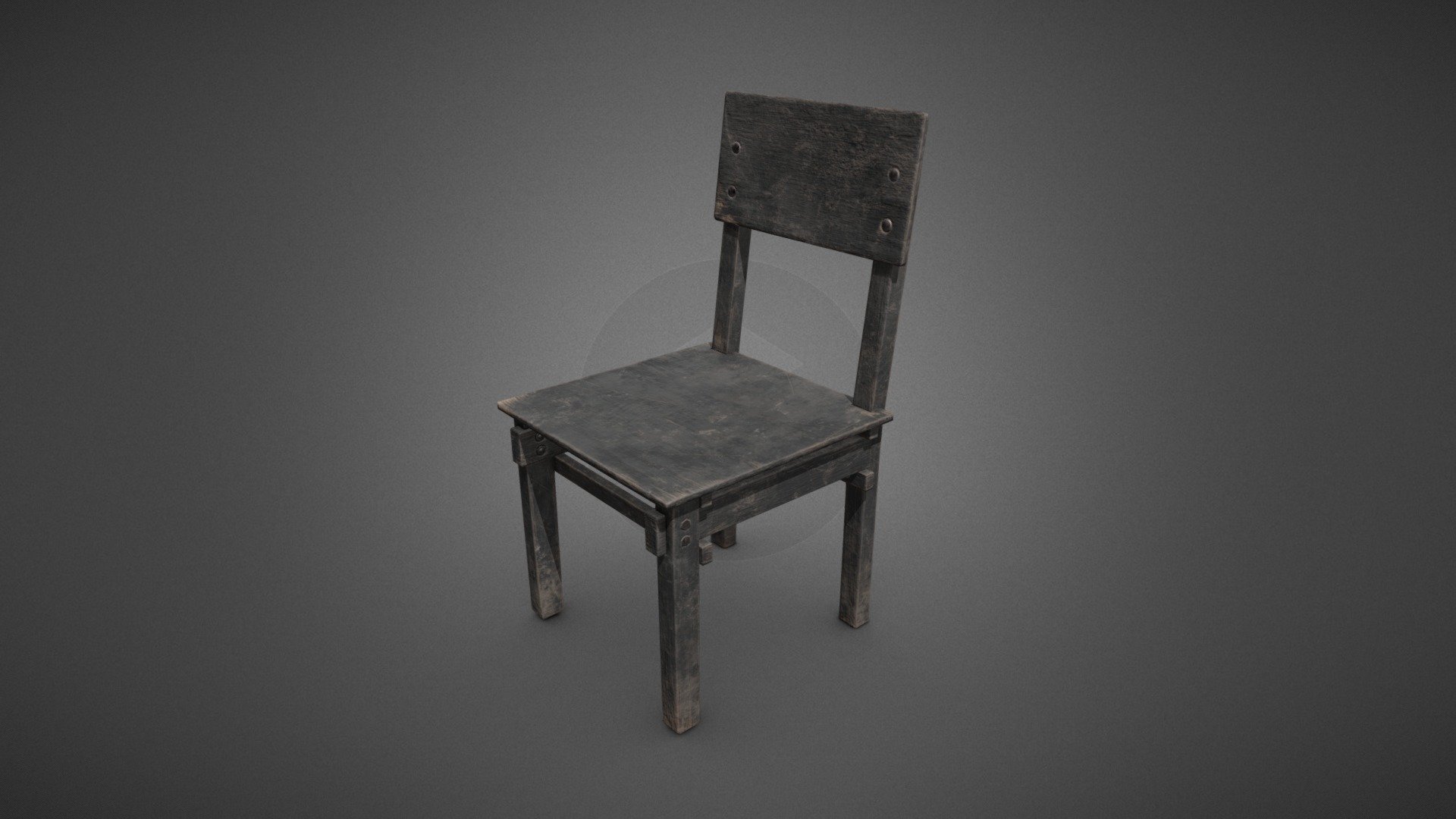 Old Chair 3d model