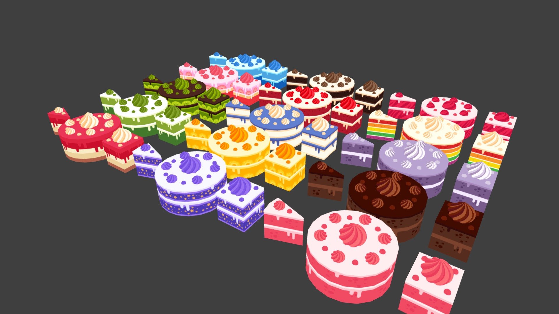 Cake 3d model