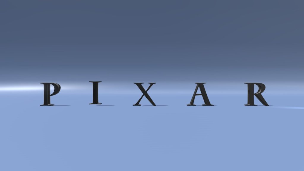 Pixar Luxo Junior animation study 3d model