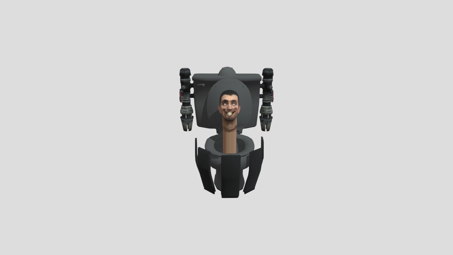 Jetpack Skibidi | Skibidi Toilet 3d model