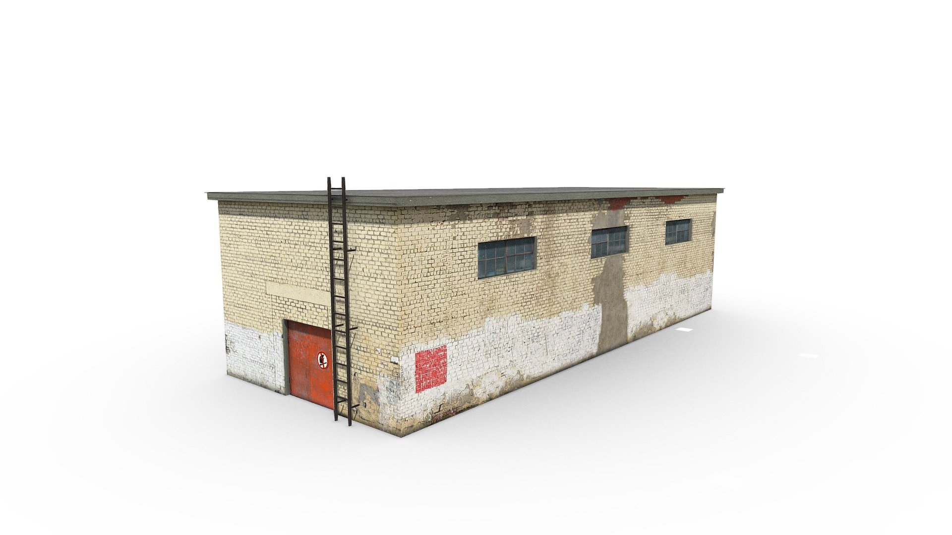 Boiler house 3d model