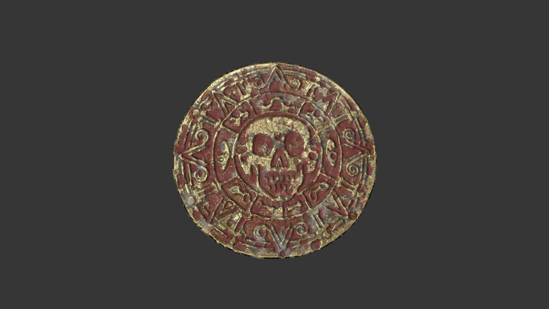 Coin_Low 3d model