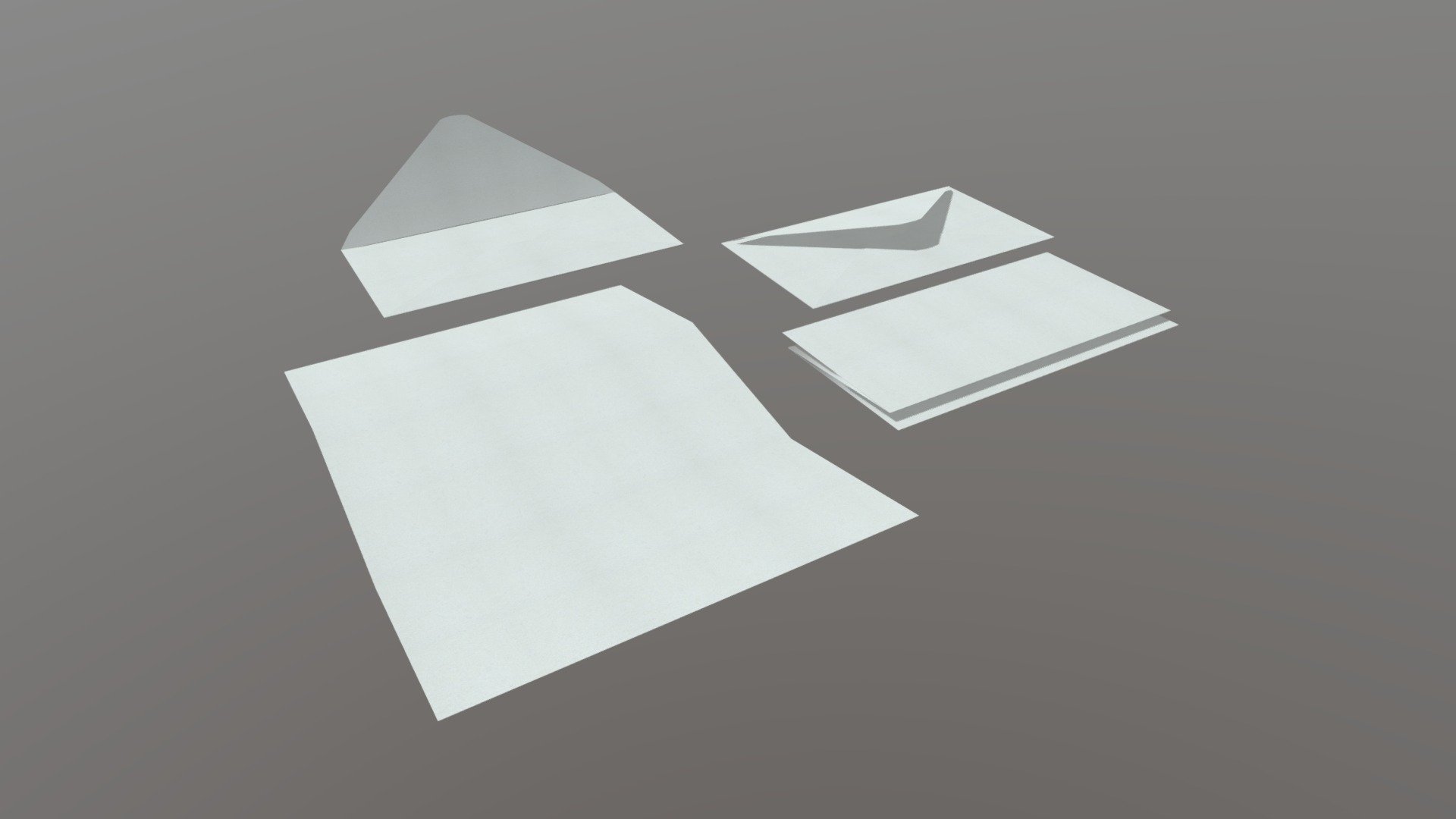 Envelope Pack 3d model