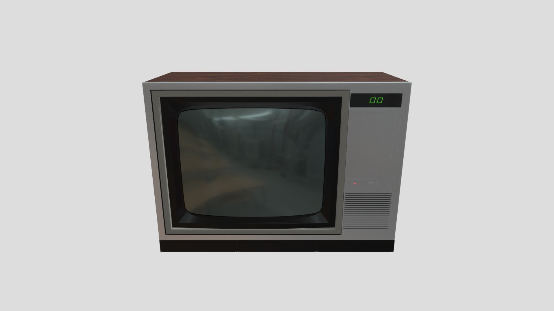 TV ANTIGA 3d model