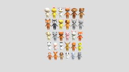 Character002 Little Animal Pack