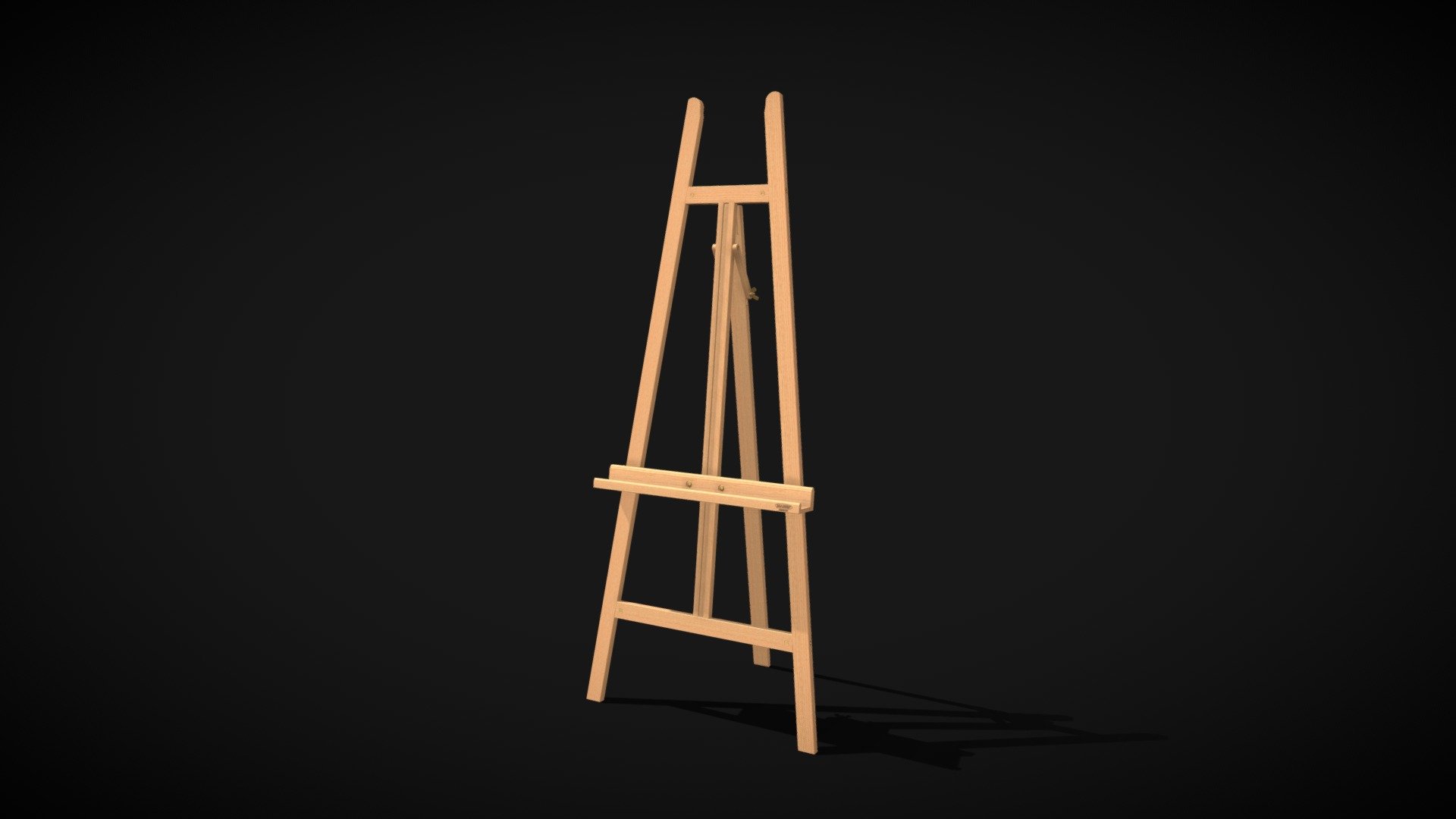 MABEF lyre easel M/20 3d model