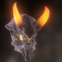 Warframe Head Oni Skin