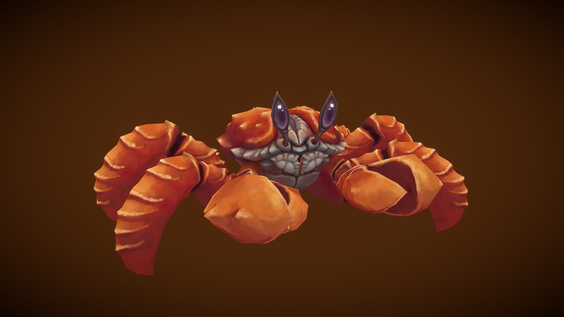 Stylized Crab 3d model