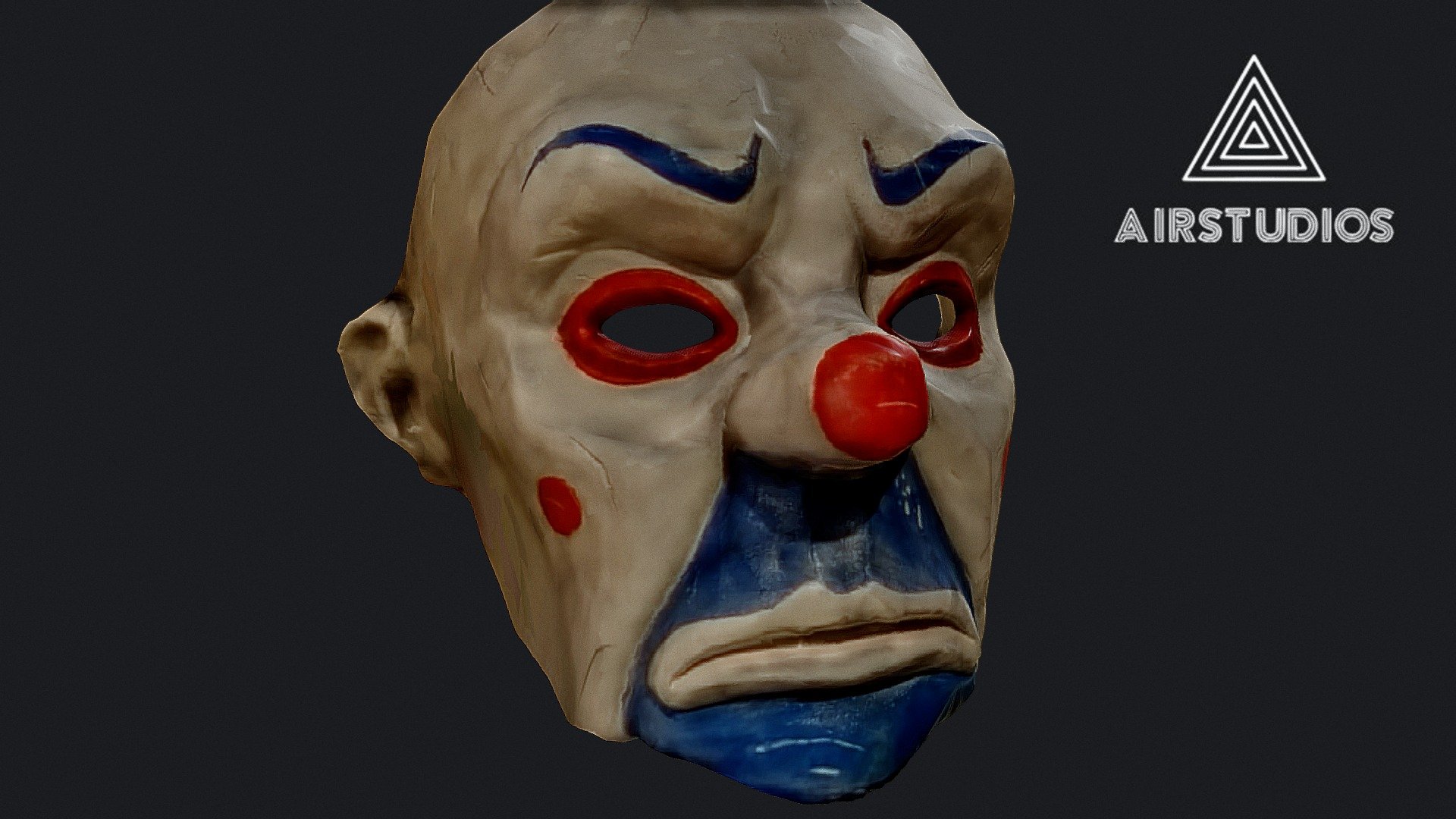 The Joker Mask (Batman Dark Knight) 3d model