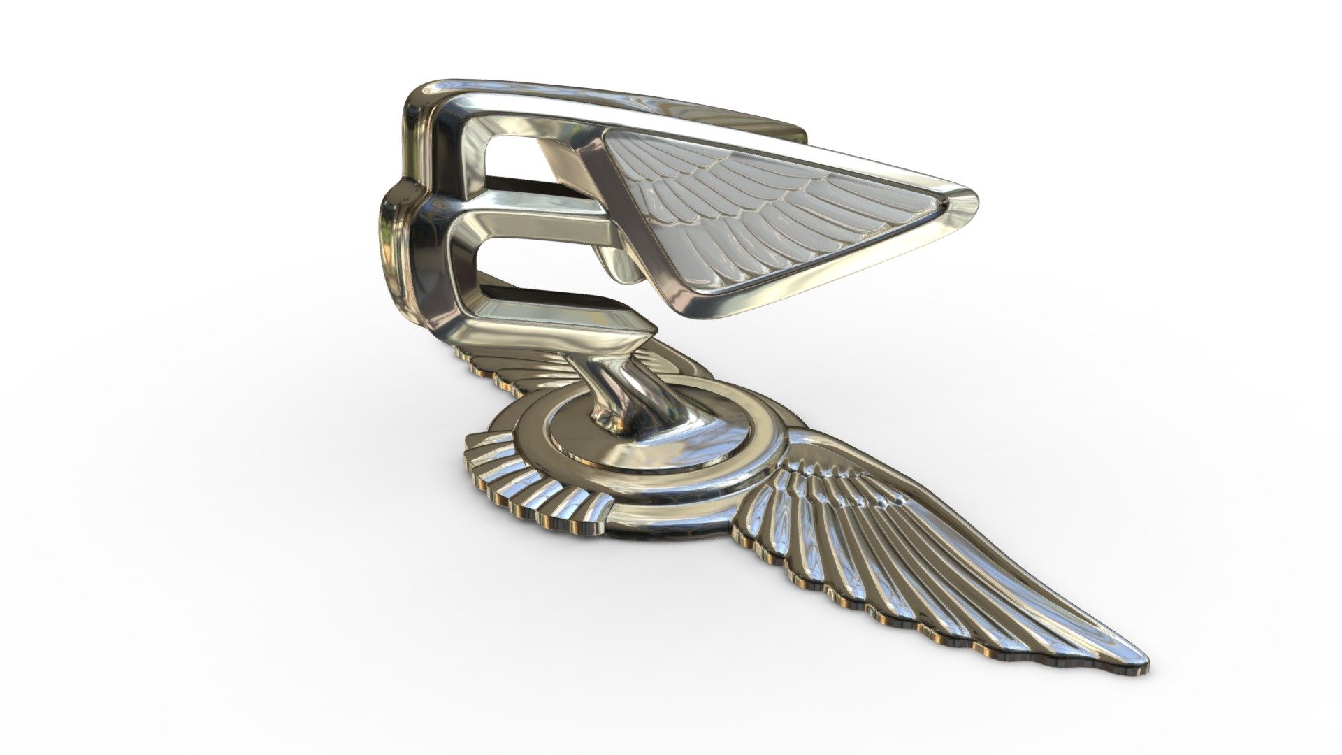 Bentley Hood Ornament 3d model