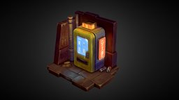 Vending Mashine 3D Fan Art