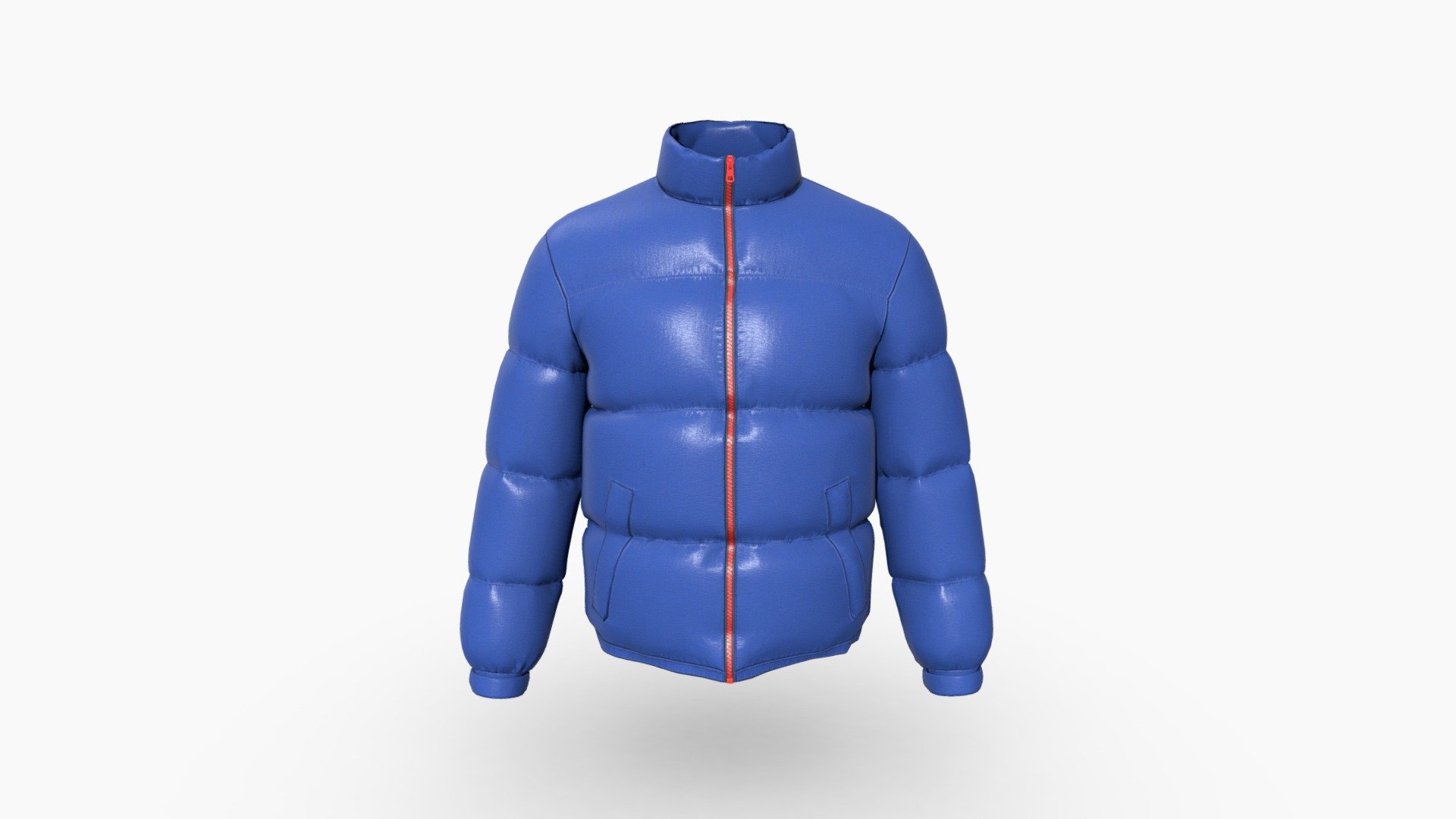 Men Apparel Padded Jacket 3d model