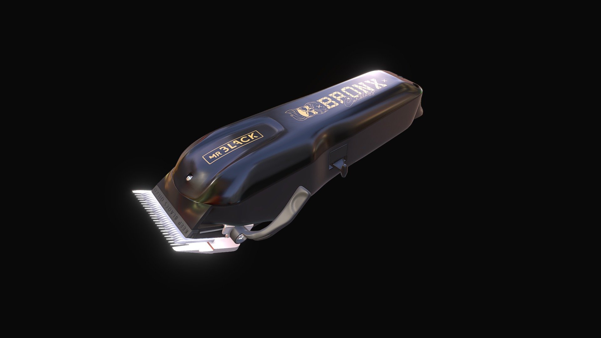 Barber Model 3d model