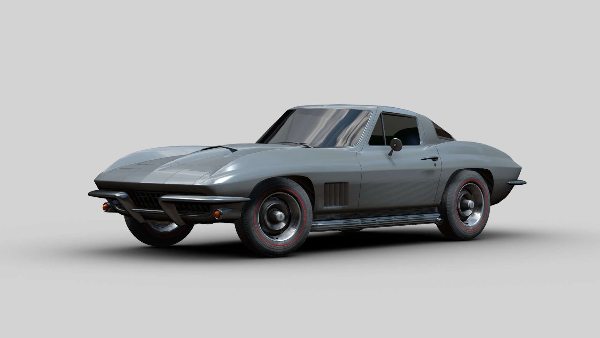 Chevrolet Corvette 1967 Stingray 3d model