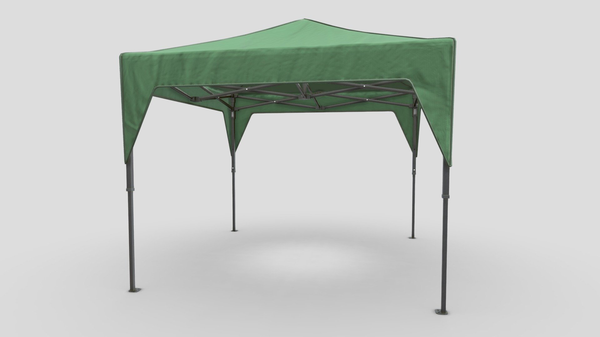 Pop Up Canopy Green 3d model