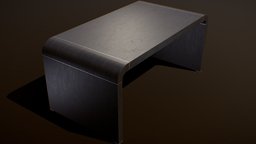 Directors / Office Desk (low-poly, game-ready)