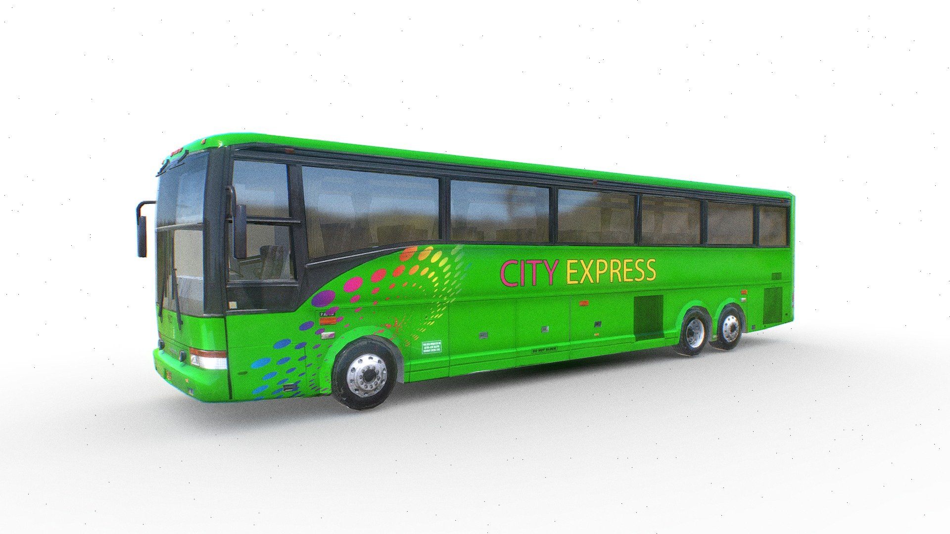 Van Hool Bus 3d model