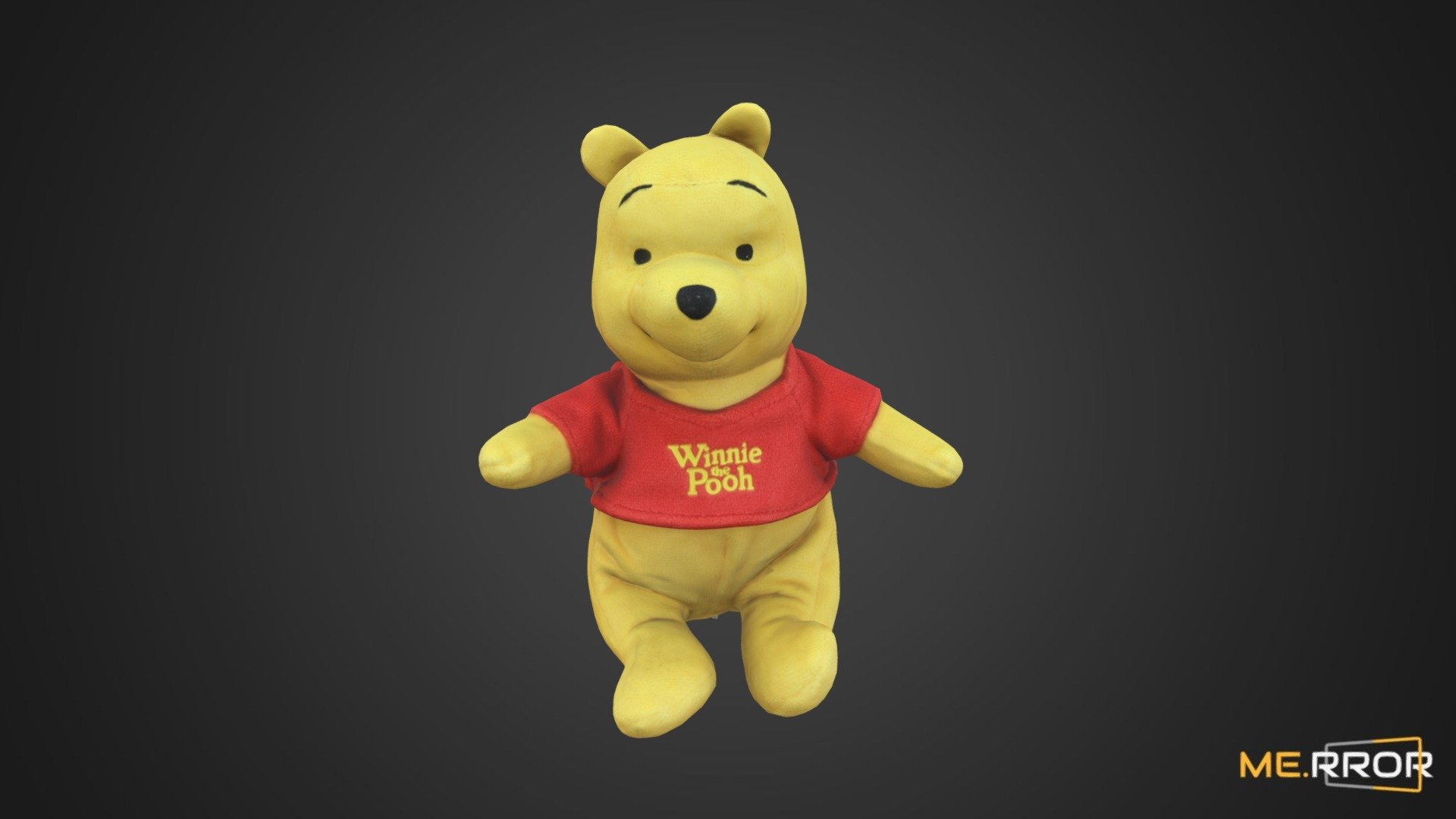 [Game-Ready] Winnie the Pooh Doll 3d model