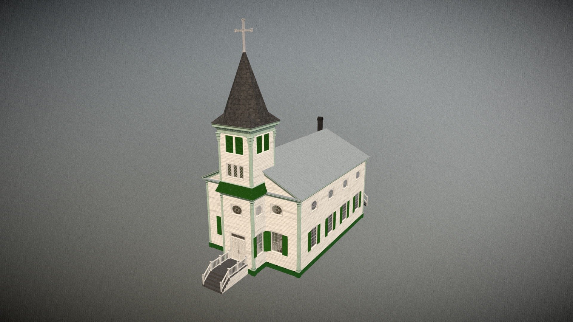 St Pauls Church 3d model