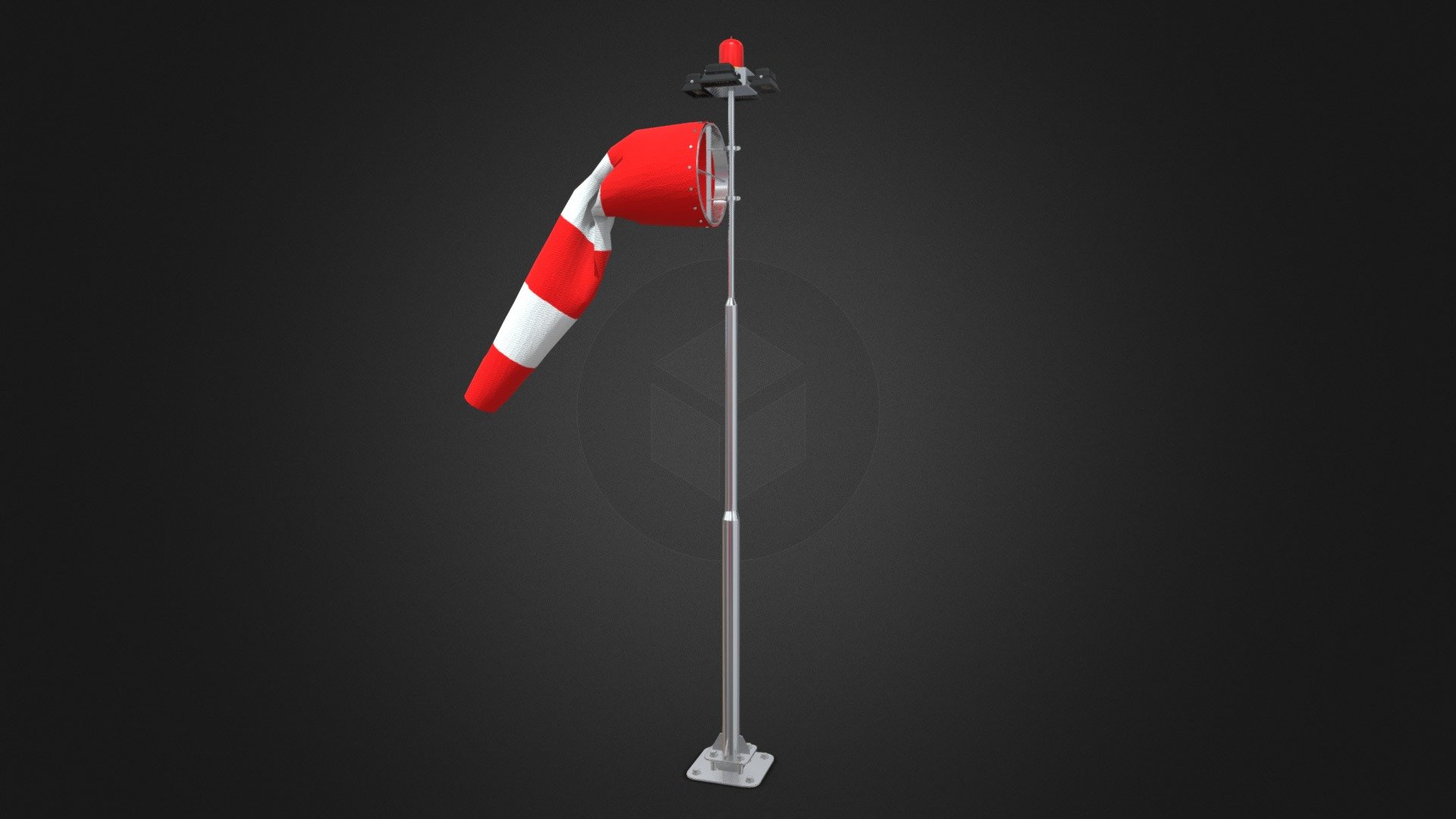 Windsock 3d model