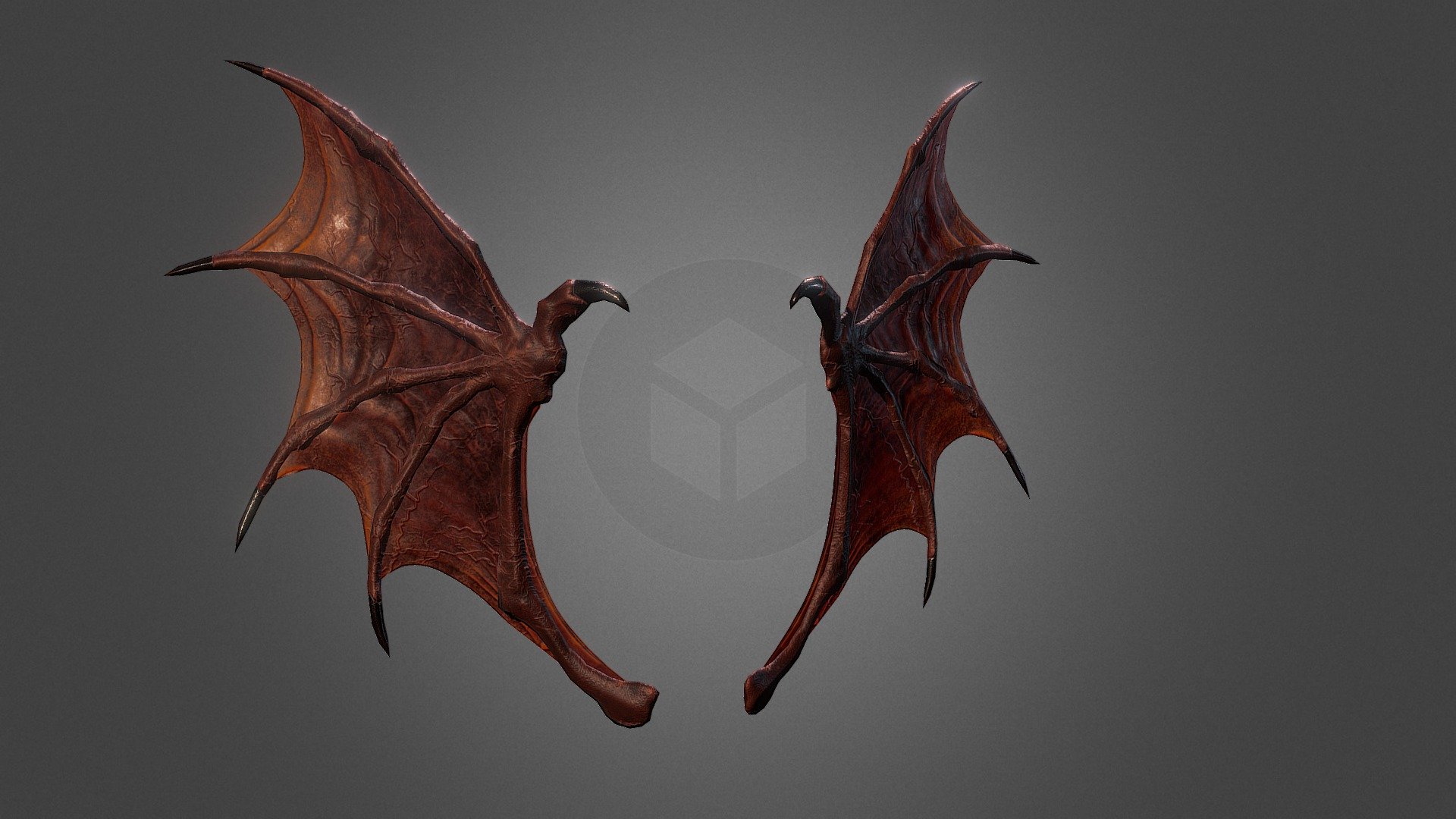 Demon Wings 3d model