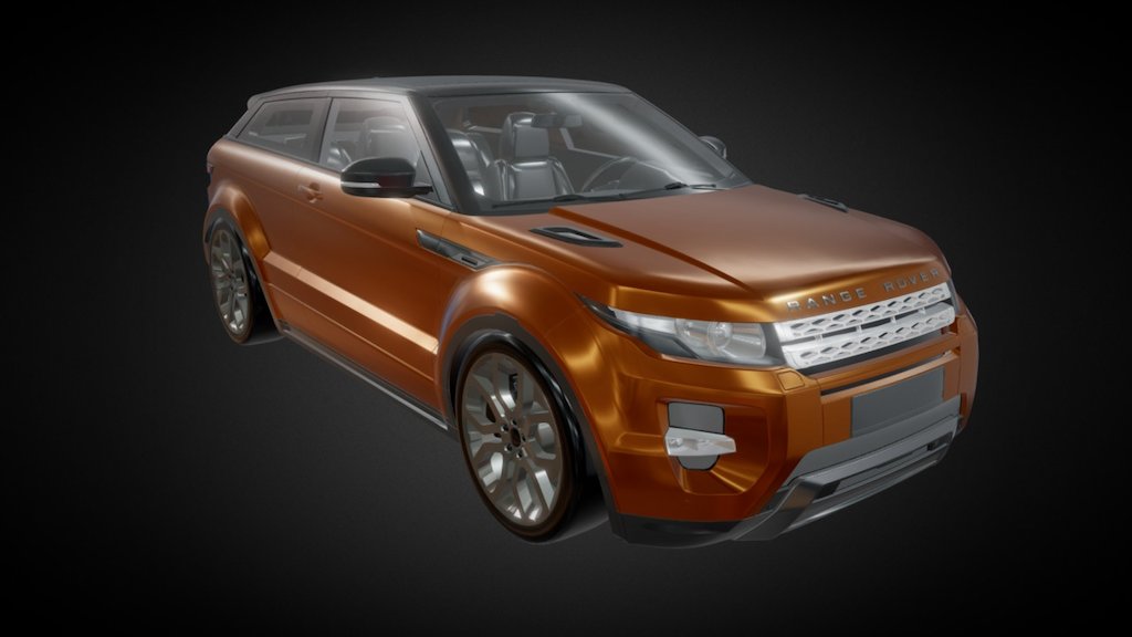 Range Rover evoque 3d model