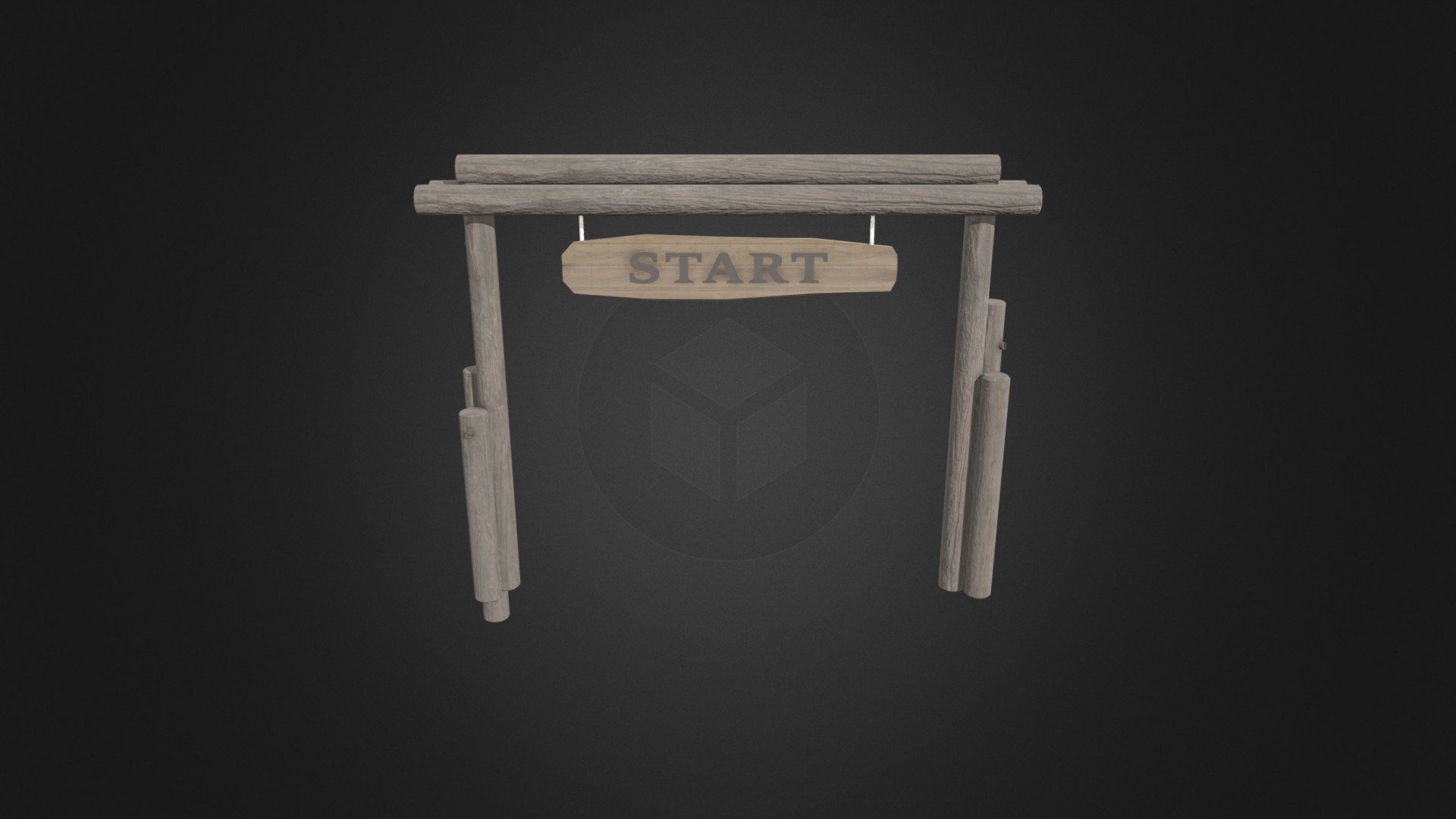 start line 3d model