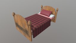 Cartoon Bed