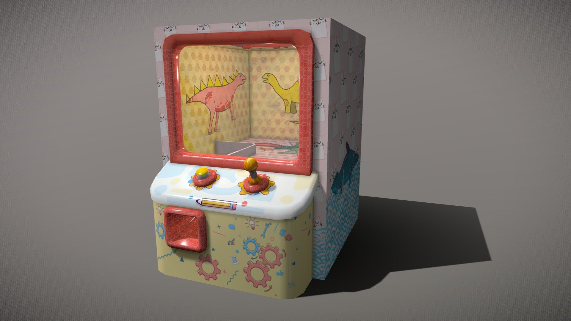 Claw Machine 3d model