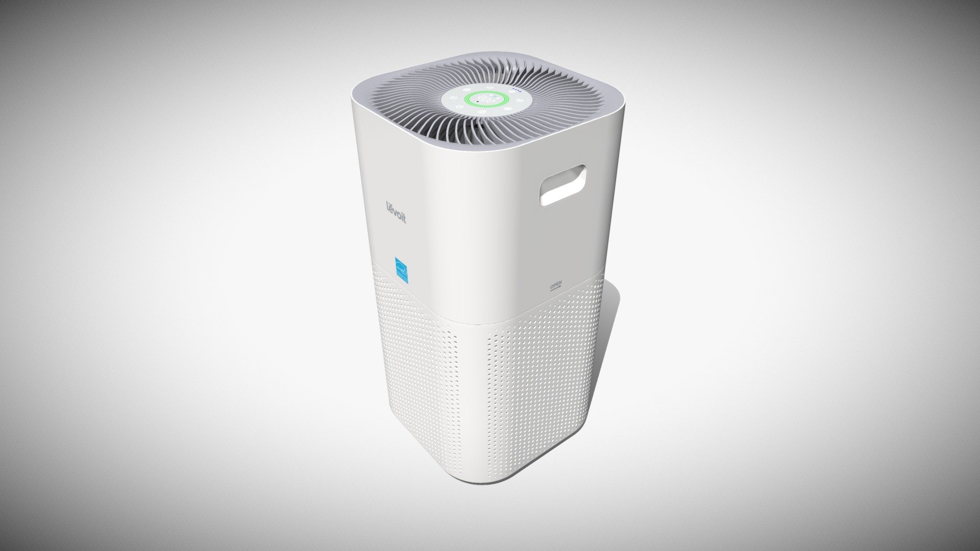 Levoit Core 600S Air Purifier White 3d model