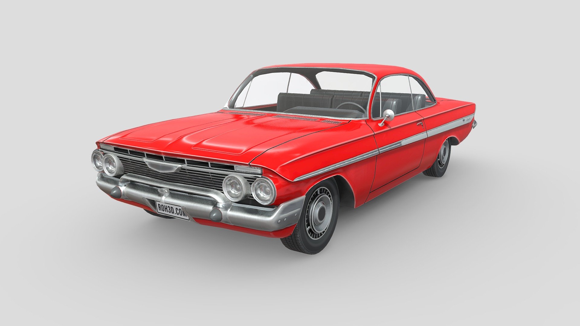 Low Poly Car 3d model