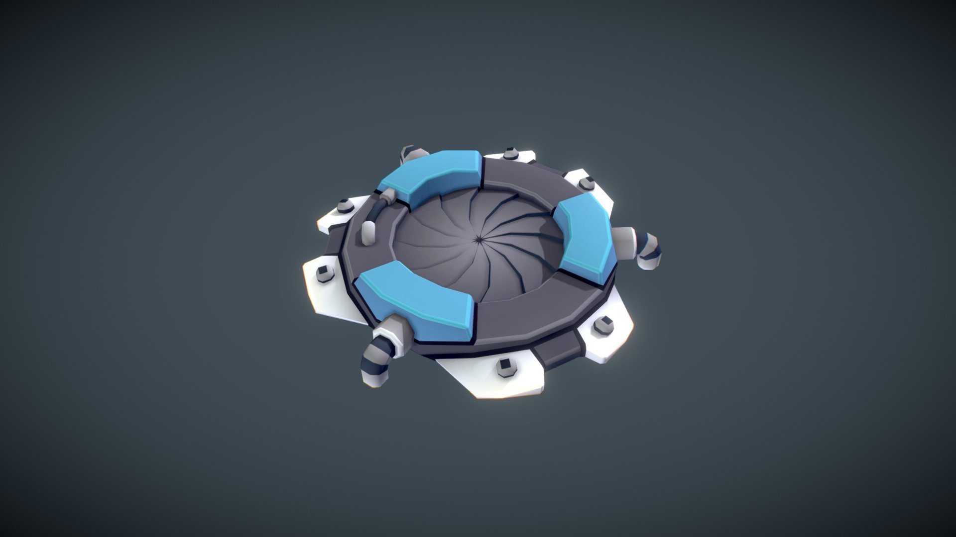 Teleporter Pad 3d model