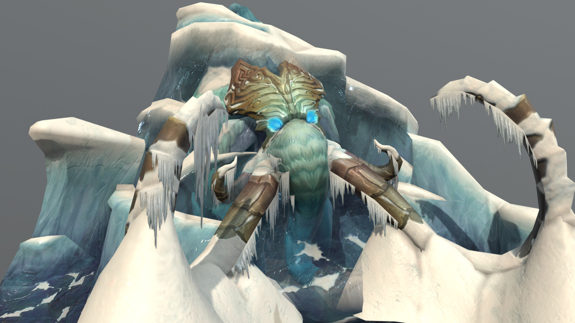 Frozen Mamoth 3d model