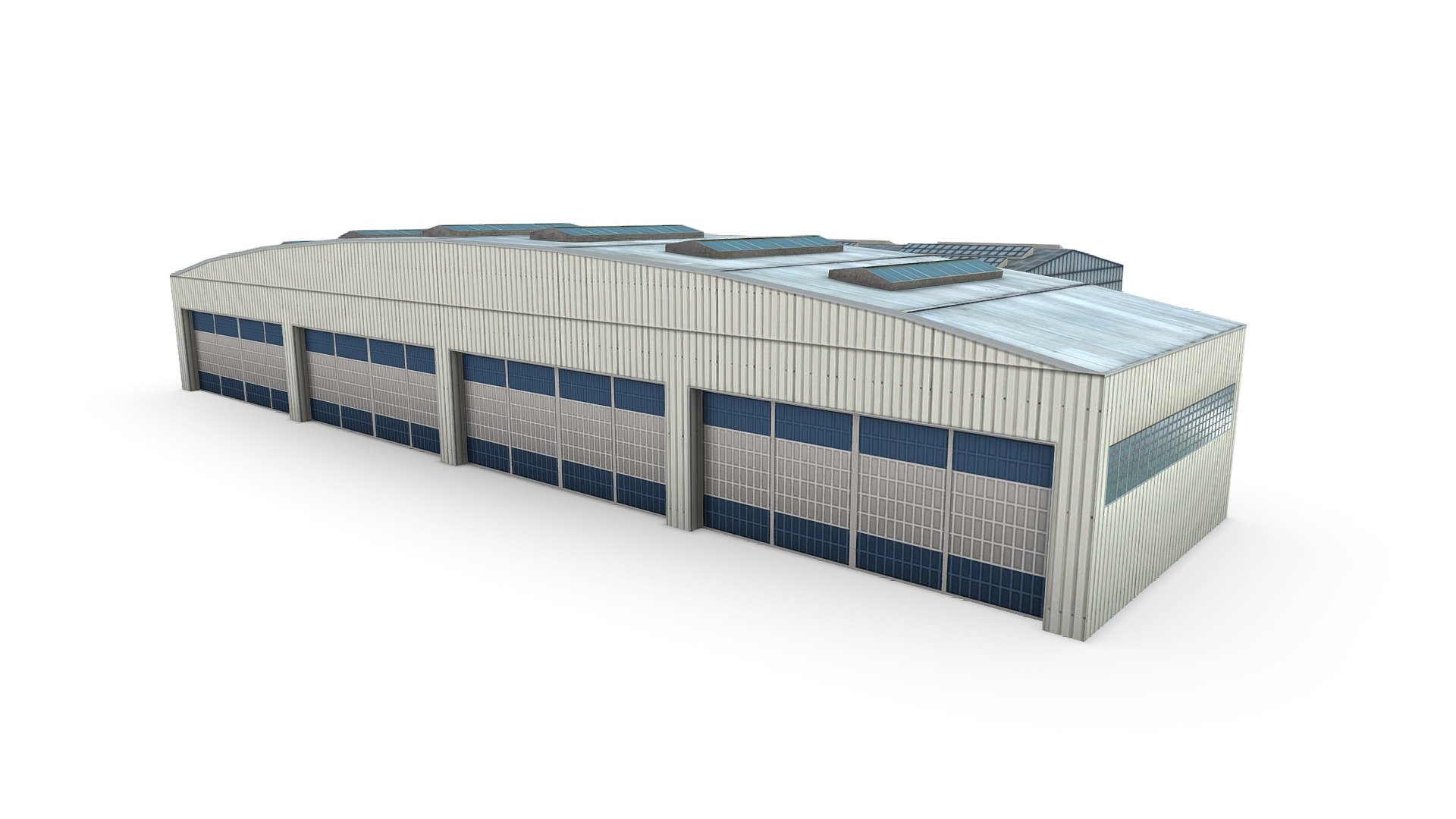 Aircraft Hangars 3d model