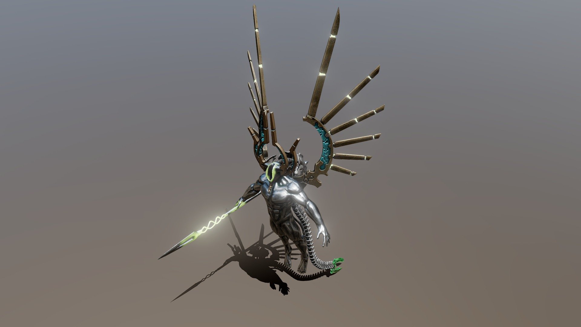 Necron Void Dragon 3d model