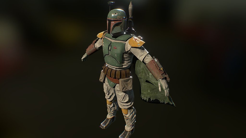 Boba Fett by tf3dm.com 3d model