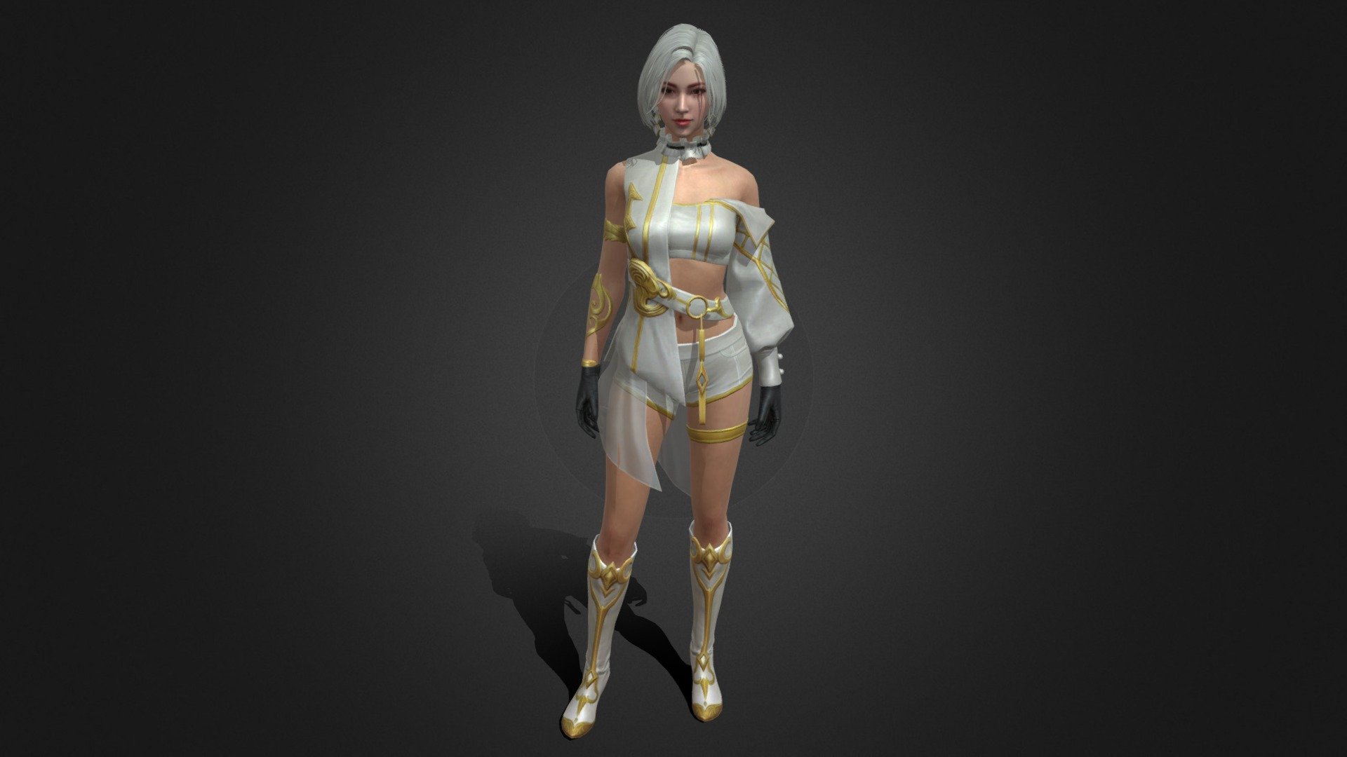 Diamond Royle New Model_ Free Fire 3d model